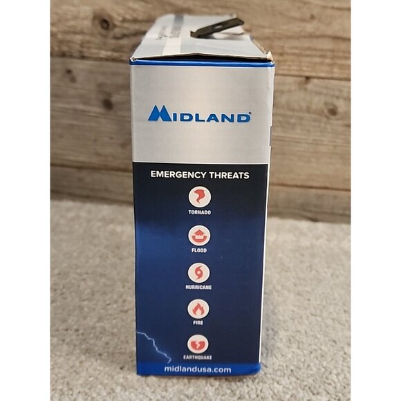 Midland Weather Alert Radio with NOAA All Hazard WR120B - Picture 2 of 8